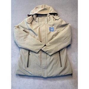 Eddie Bauer Weatheredge Winter Coat EB555 Grey Women's SizeXL Embroidered Logo